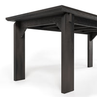 Black Walnut Solid Wood Dining Table