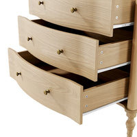 Curva 3-Drawer Nightstand
