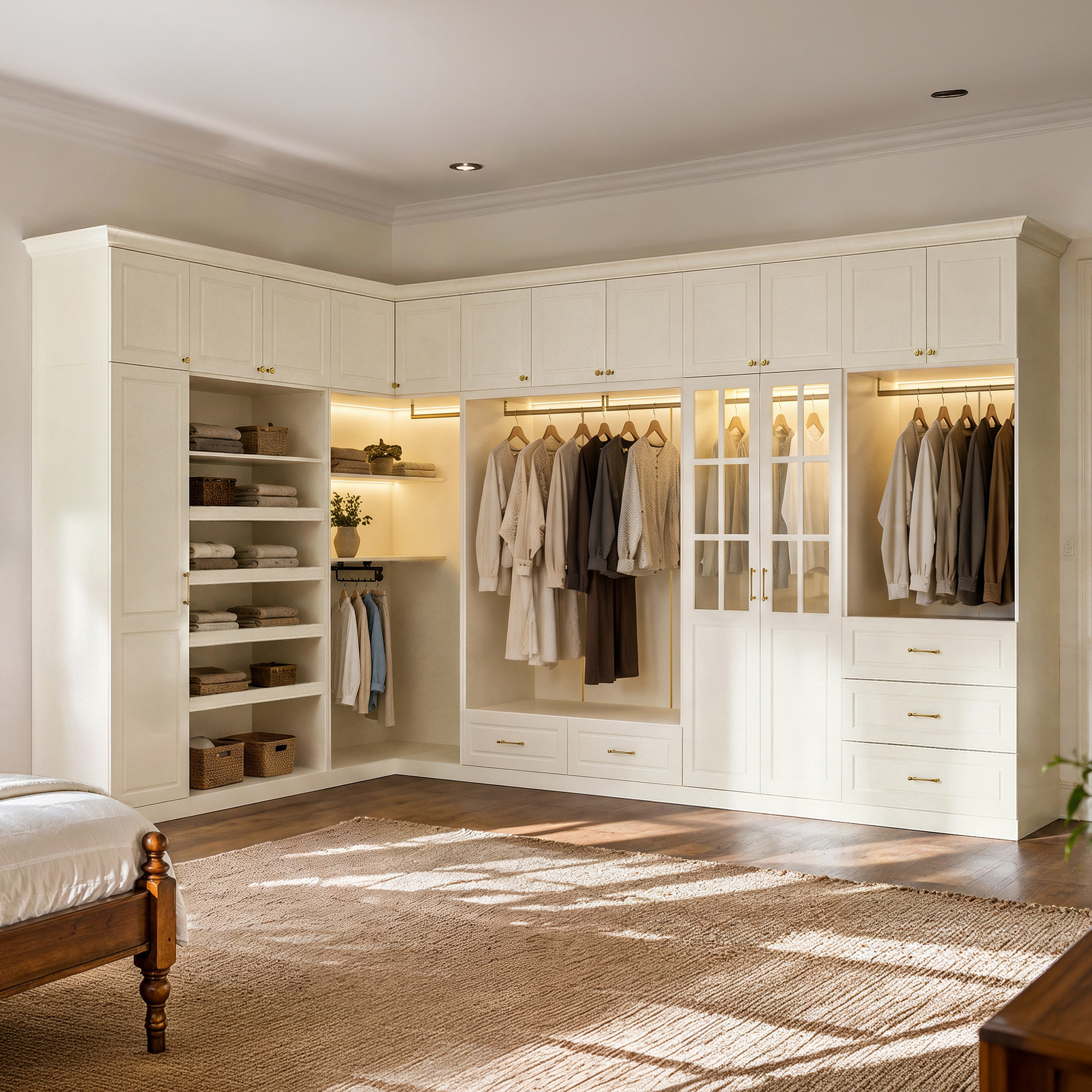 Vestia Modular Walk-In Closet System