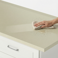 Modern Kitchen Island with Built-In Power Outlet and Dual-Level Tabletop