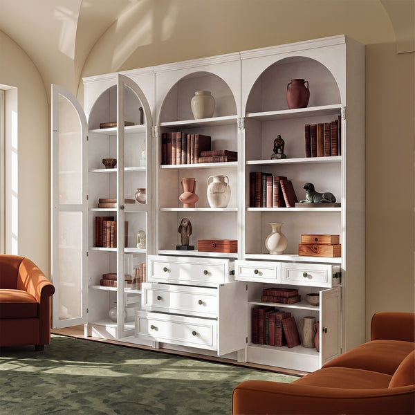 Relievo Grand Arched Storage Display Wall Unit
