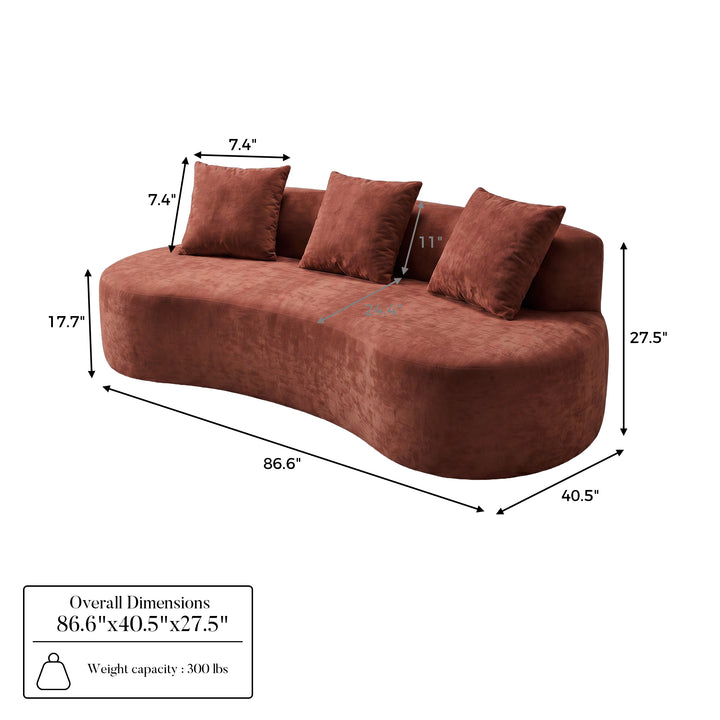 Freya Curved Sofa