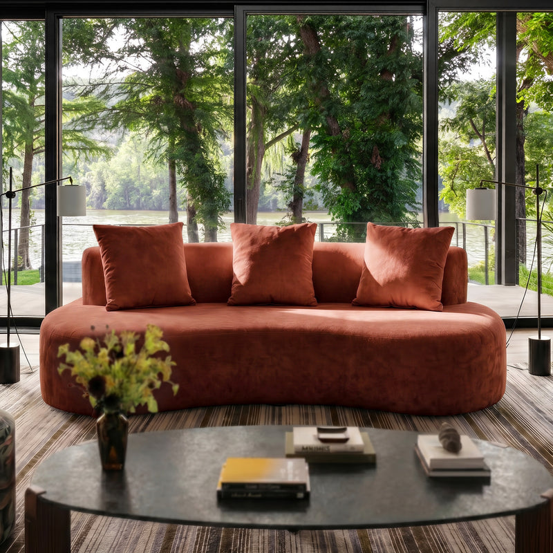 Freya Curved Sofa