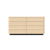 Orbis Soft Curve 8-Drawer Dresser – Natural Wood