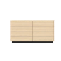 Orbis Soft Curve 8-Drawer Dresser – Natural Wood