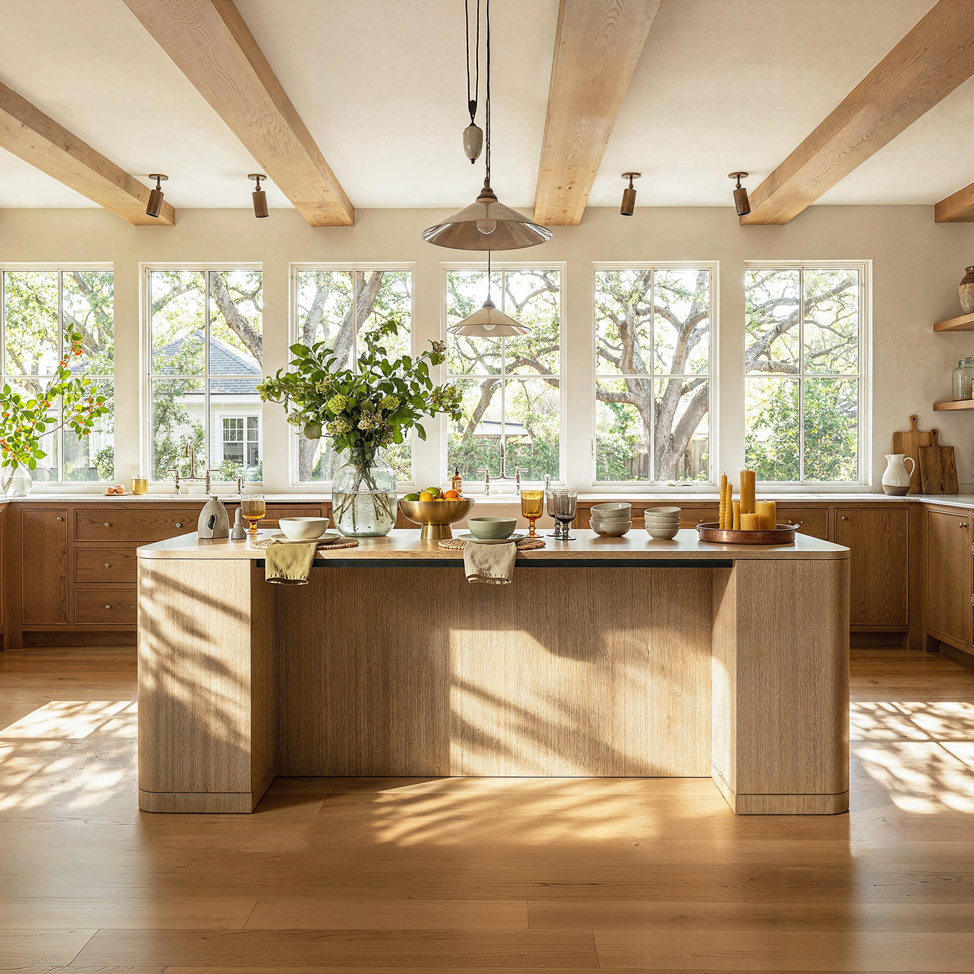 Orbis Contour Form Kitchen Island